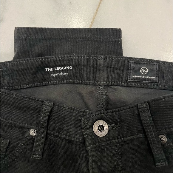 Women’s AG The Legging Super Skinny Stretch Corduroy - Picture 3 of 3